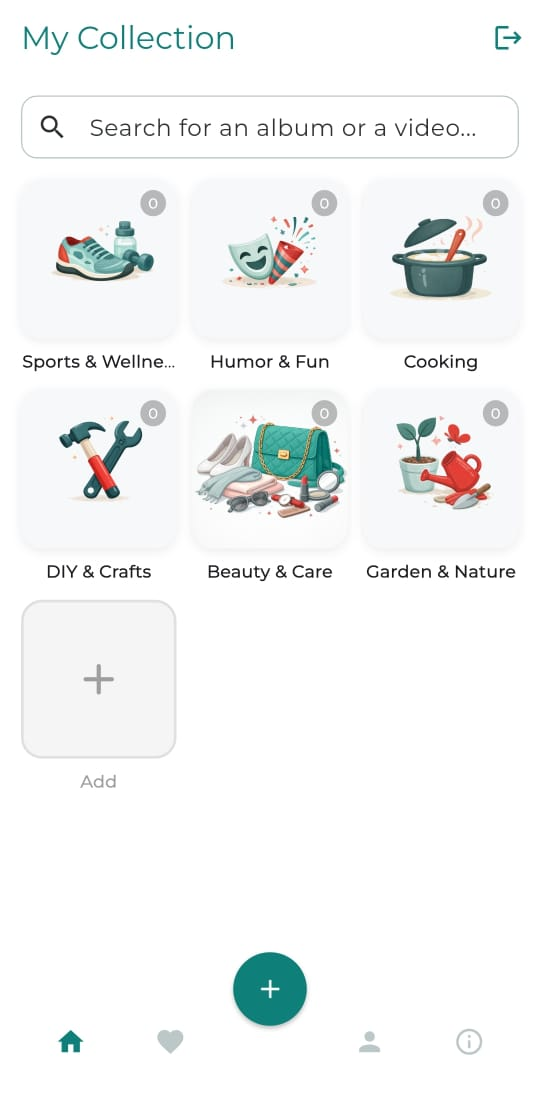 Takidy App - Home Screen