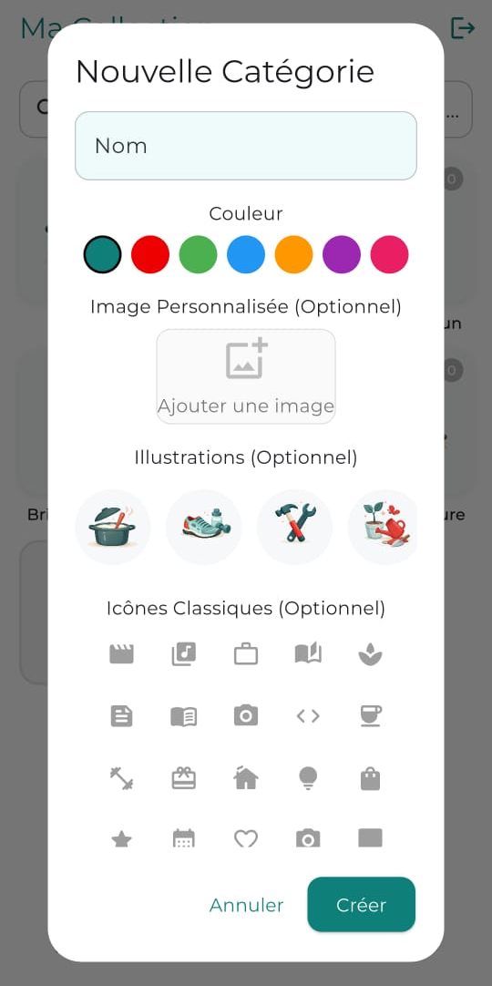 Takidy - Albums personnalisés